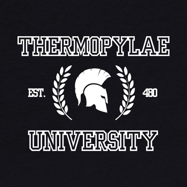 Thermoplyae Ancient Spartan Warrior Gift by Cypress Shirts